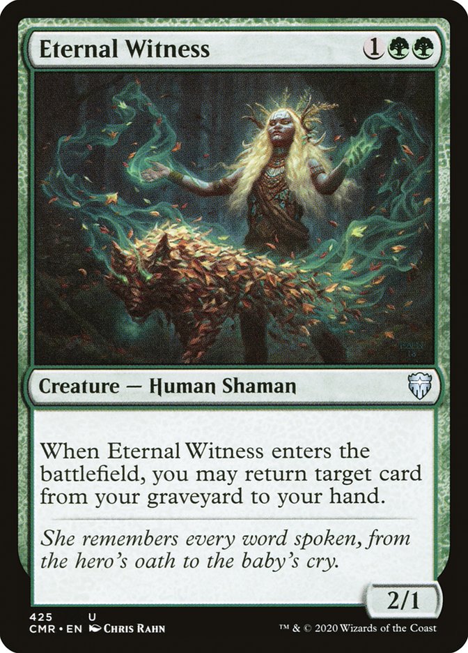 Eternal Witness [Commander Legends] | Rock City Comics