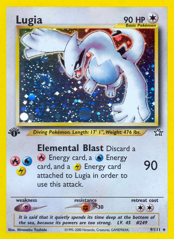 Lugia (9/111) [Neo Genesis 1st Edition] | Rock City Comics