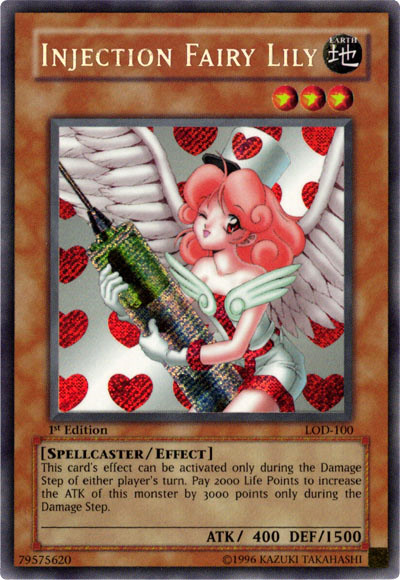 Injection Fairy Lily [LOD-100] Secret Rare | Rock City Comics