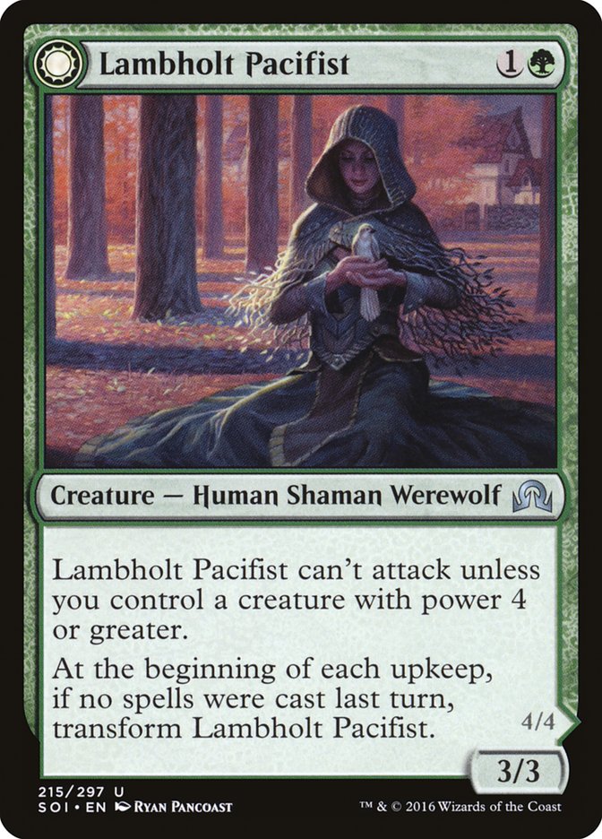 Lambholt Pacifist // Lambholt Butcher [Shadows over Innistrad] | Rock City Comics