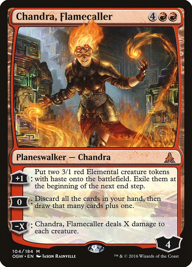 Chandra, Flamecaller [Oath of the Gatewatch] | Rock City Comics