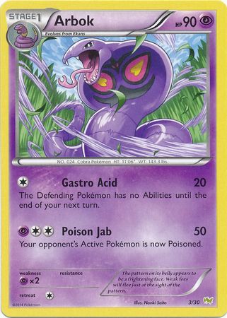 Arbok (3/30) [XY: Trainer Kit - Noivern] | Rock City Comics