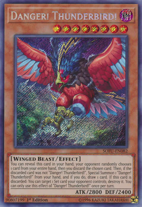 Danger! Thunderbird! [SOFU-EN082] Secret Rare | Rock City Comics