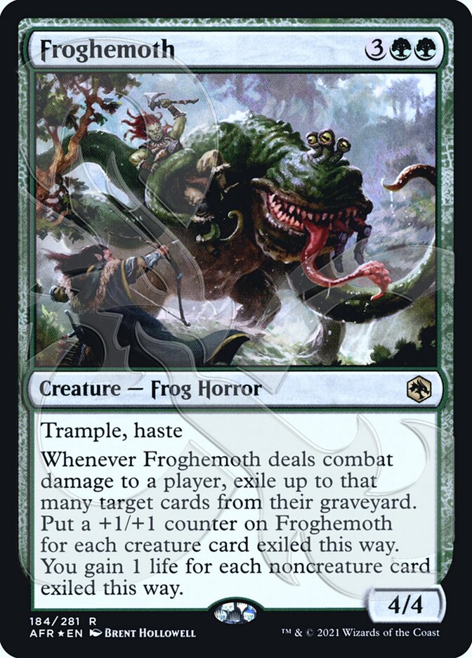 Froghemoth (Ampersand Promo) [Dungeons & Dragons: Adventures in the Forgotten Realms Promos] | Rock City Comics