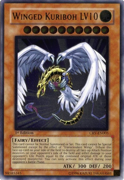 Winged Kuriboh LV10 [CRV-EN005] Ultimate Rare | Rock City Comics