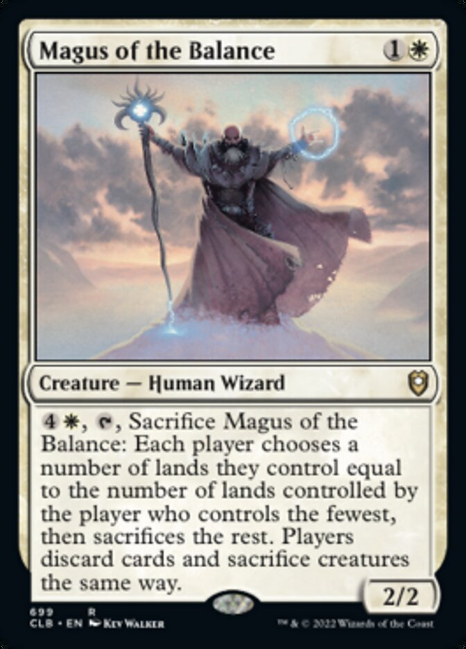 Magus of the Balance [Commander Legends: Battle for Baldur's Gate] | Rock City Comics