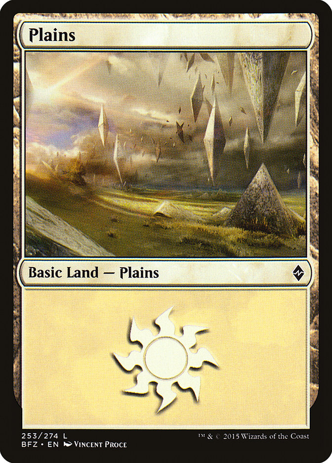 Plains (253a) [Battle for Zendikar] | Rock City Comics
