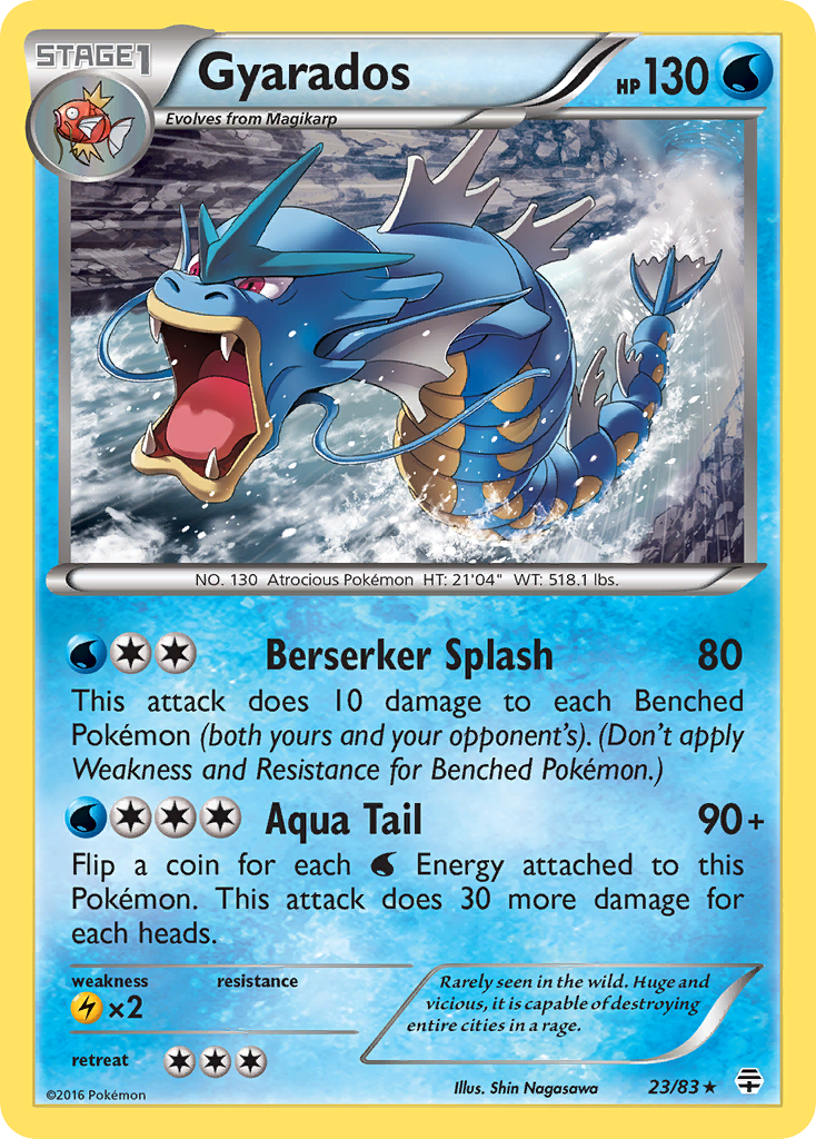 Gyarados (23/83) [XY: Generations] | Rock City Comics