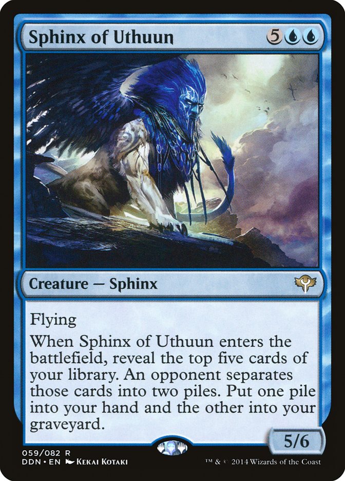 Sphinx of Uthuun [Duel Decks: Speed vs. Cunning] | Rock City Comics