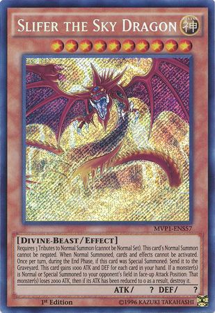 Slifer the Sky Dragon [MVP1-ENS57] Secret Rare | Rock City Comics