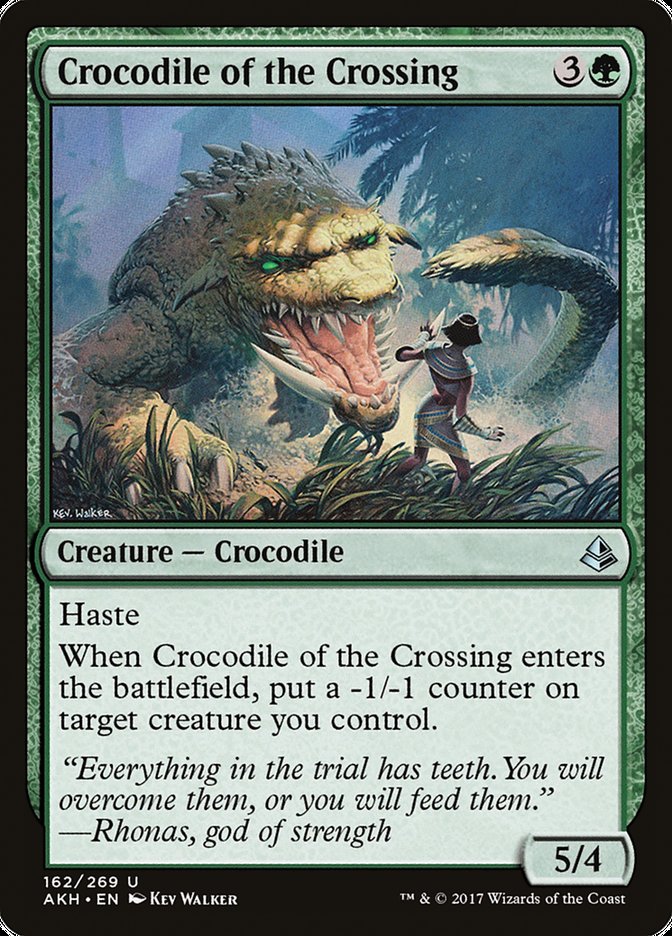 Crocodile of the Crossing [Amonkhet] | Rock City Comics