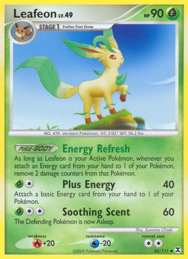 Leafeon (45/111) [Platinum: Rising Rivals] | Rock City Comics