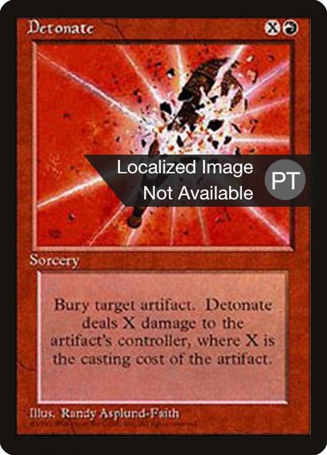 Detonate [Fourth Edition (Foreign Black Border)] | Rock City Comics