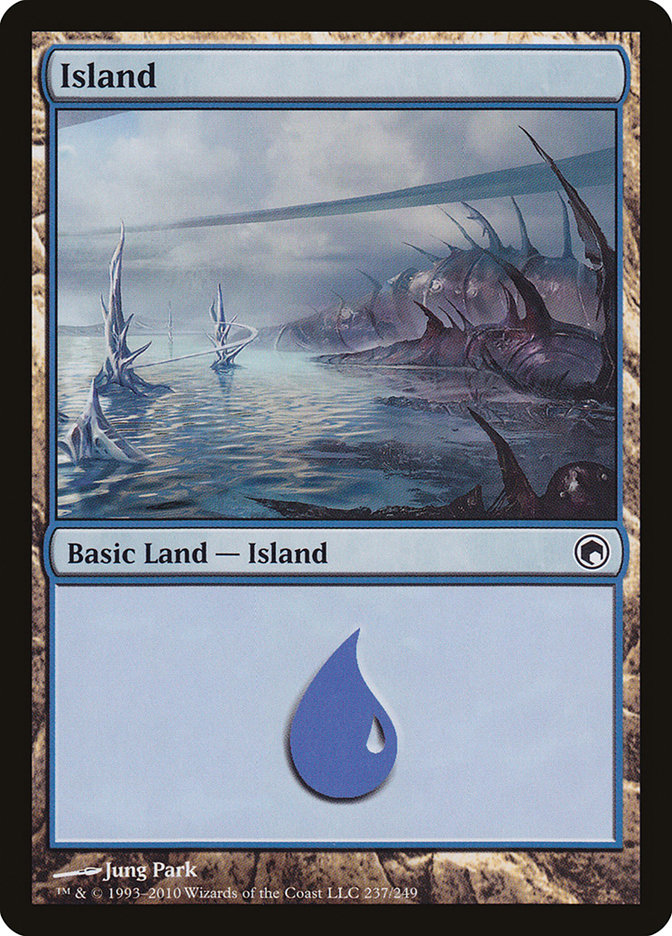 Island (237) [Scars of Mirrodin] | Rock City Comics