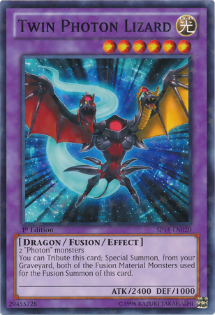 Twin Photon Lizard [SP14-EN020] Starfoil Rare | Rock City Comics