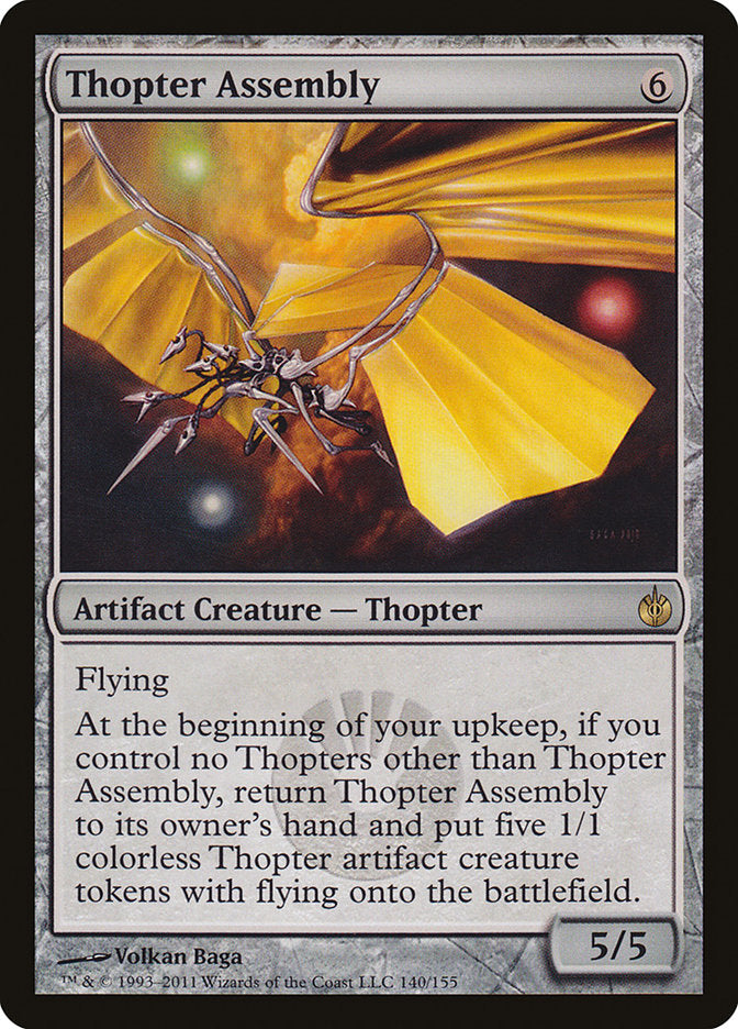 Thopter Assembly [Mirrodin Besieged] | Rock City Comics