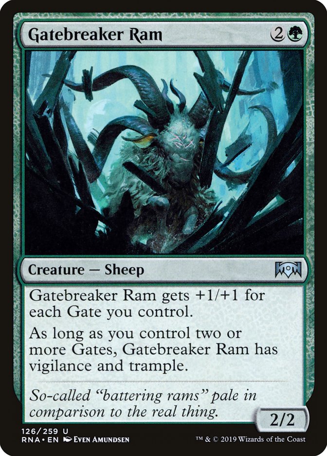 Gatebreaker Ram [Ravnica Allegiance] | Rock City Comics