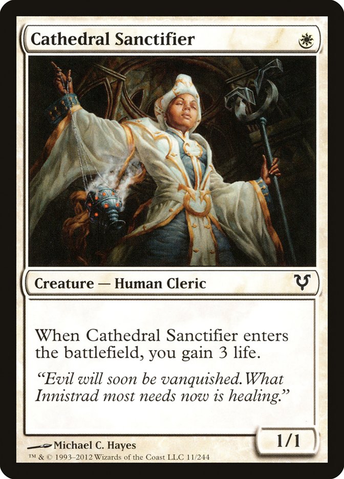 Cathedral Sanctifier [Avacyn Restored] | Rock City Comics