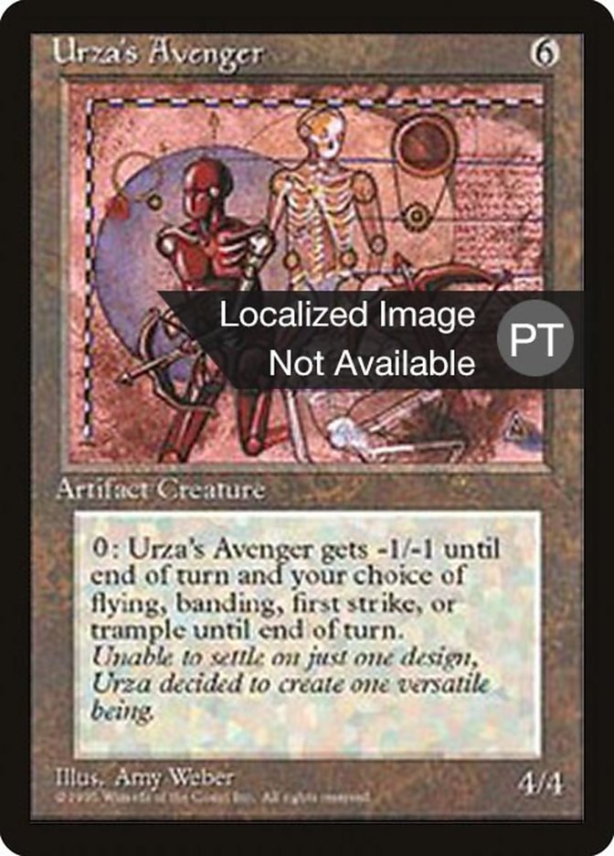 Urza's Avenger [Fourth Edition (Foreign Black Border)] | Rock City Comics