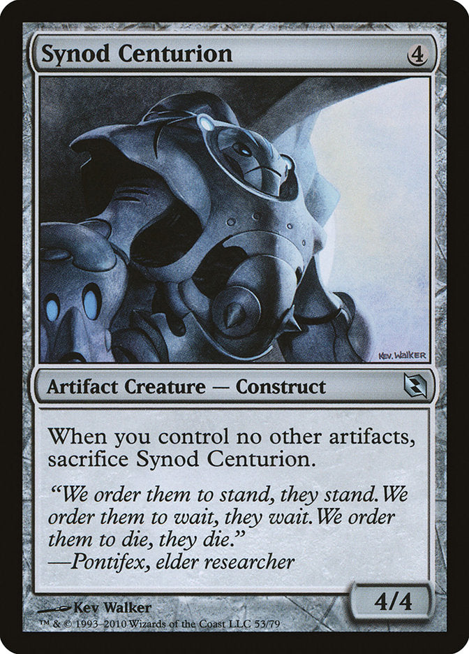 Synod Centurion [Duel Decks: Elspeth vs. Tezzeret] | Rock City Comics