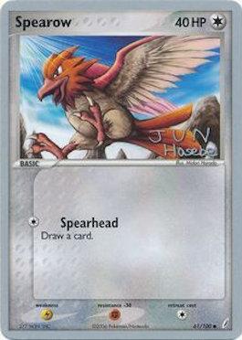 Spearow (61/100) (Flyvees - Jun Hasebe) [World Championships 2007] | Rock City Comics