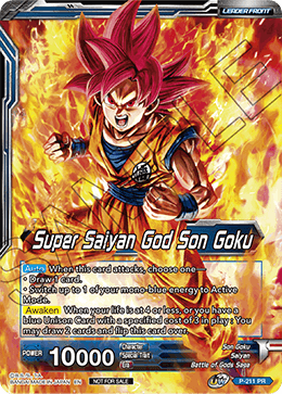 Super Saiyan God Son Goku // SSGSS Son Goku, Soul Striker Reborn (P-211) [Collector's Selection Vol. 2] | Rock City Comics