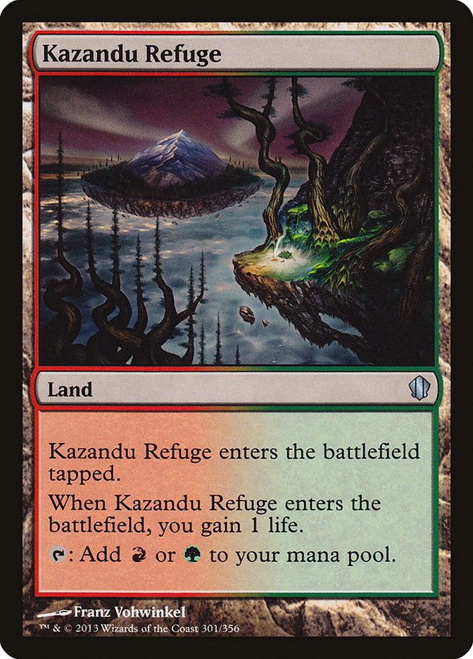 Kazandu Refuge [Commander 2013] | Rock City Comics