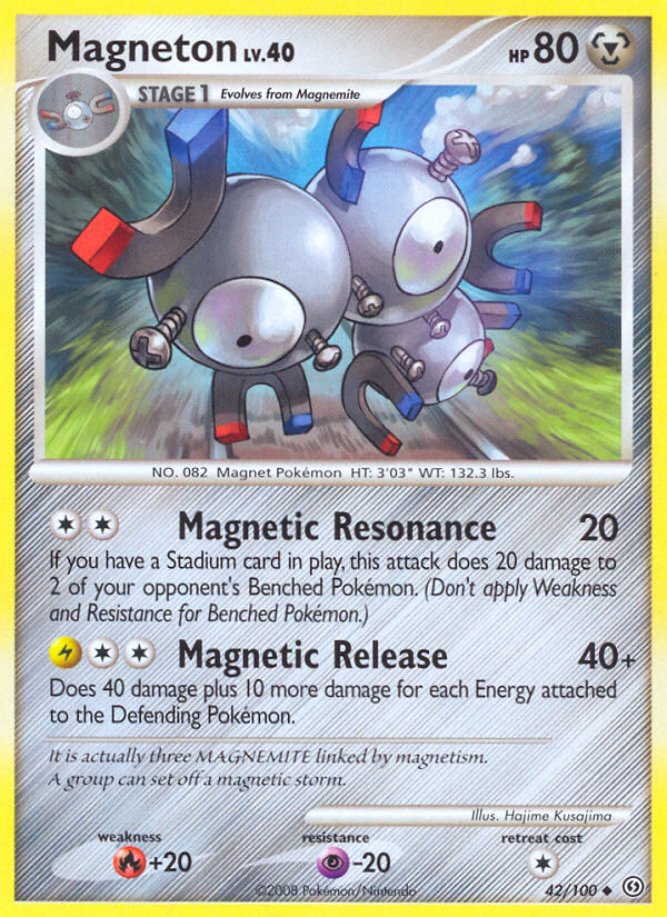 Magneton (42/100) [Diamond & Pearl: Stormfront] | Rock City Comics