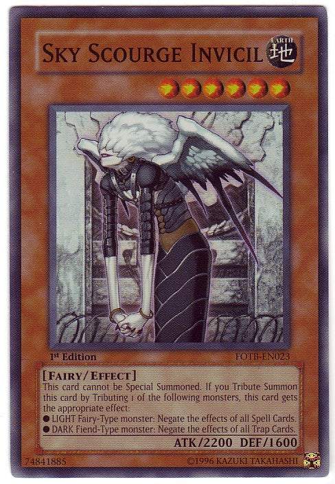 Sky Scourge Invicil [FOTB-EN023] Super Rare | Rock City Comics