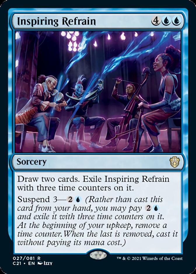 Inspiring Refrain [Commander 2021] | Rock City Comics