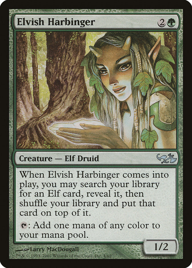 Elvish Harbinger [Duel Decks: Elves vs. Goblins] | Rock City Comics