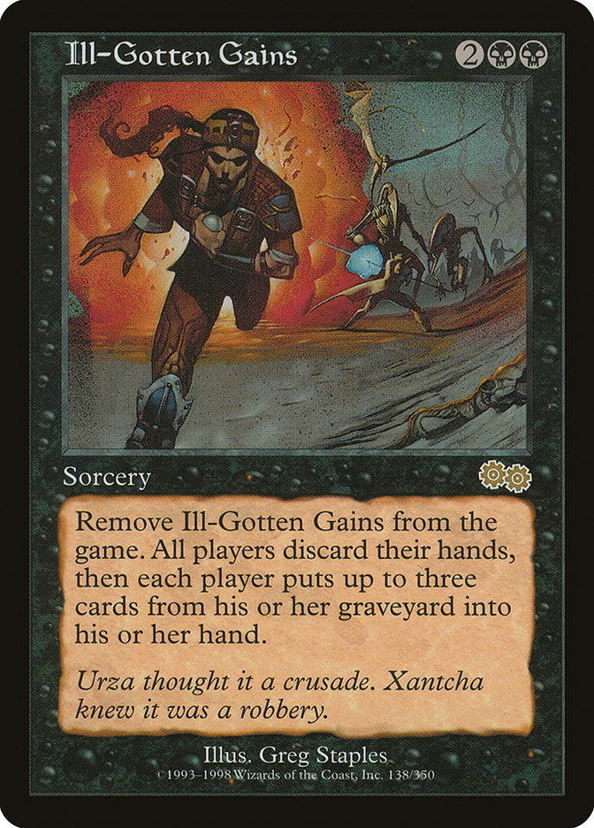 Ill-Gotten Gains [Urza's Saga] | Rock City Comics