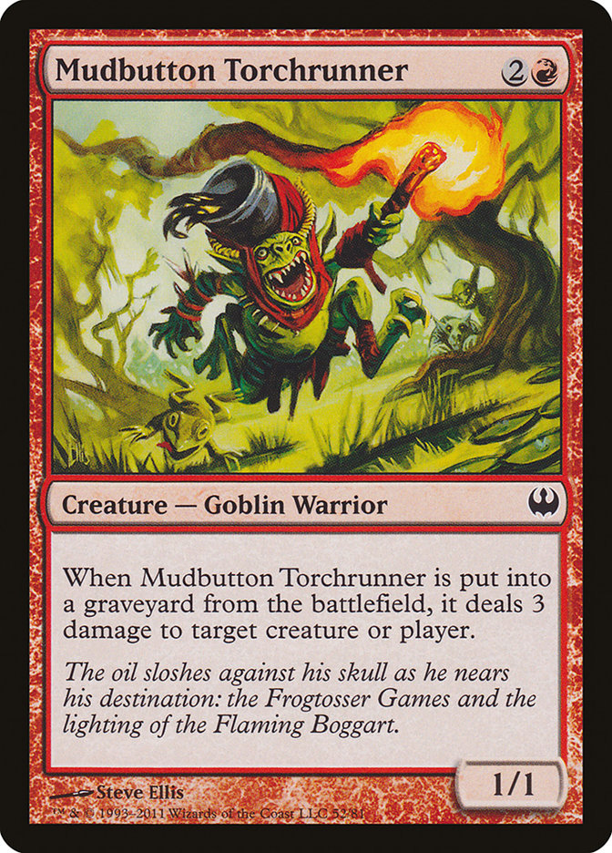 Mudbutton Torchrunner [Duel Decks: Knights vs. Dragons] | Rock City Comics