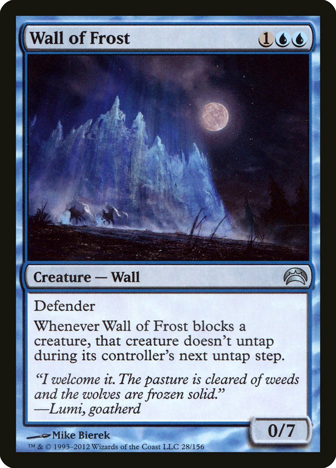 Wall of Frost [Planechase 2012] | Rock City Comics