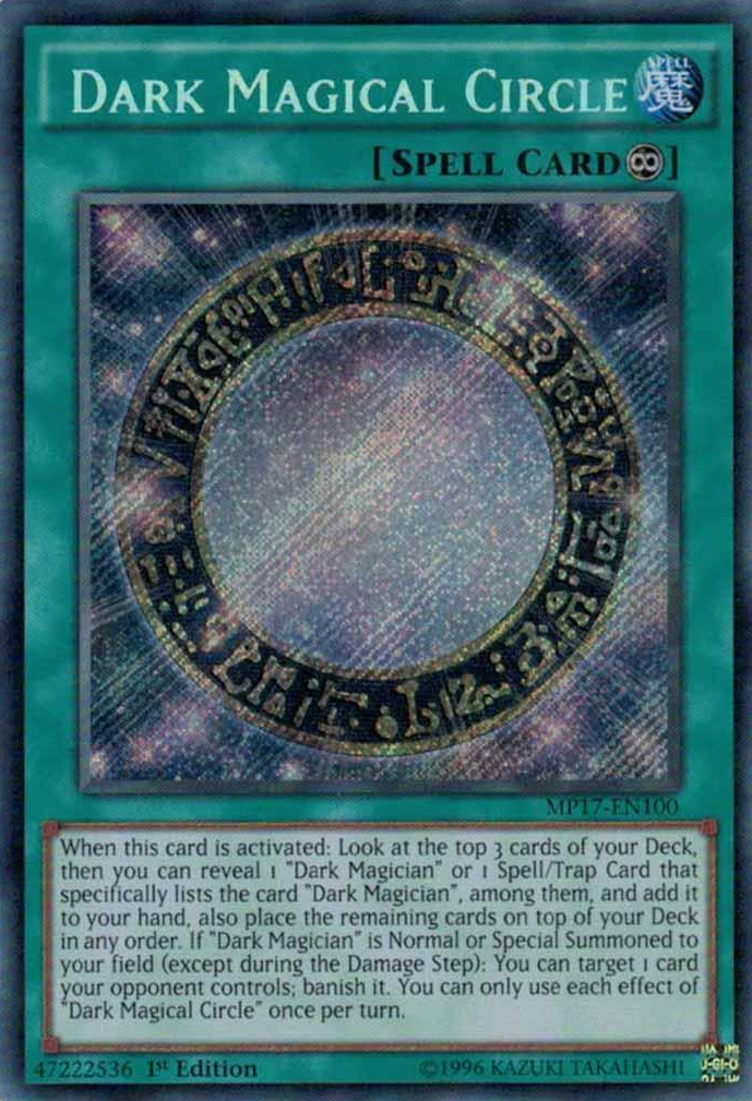 Dark Magical Circle [MP17-EN100] Secret Rare | Rock City Comics