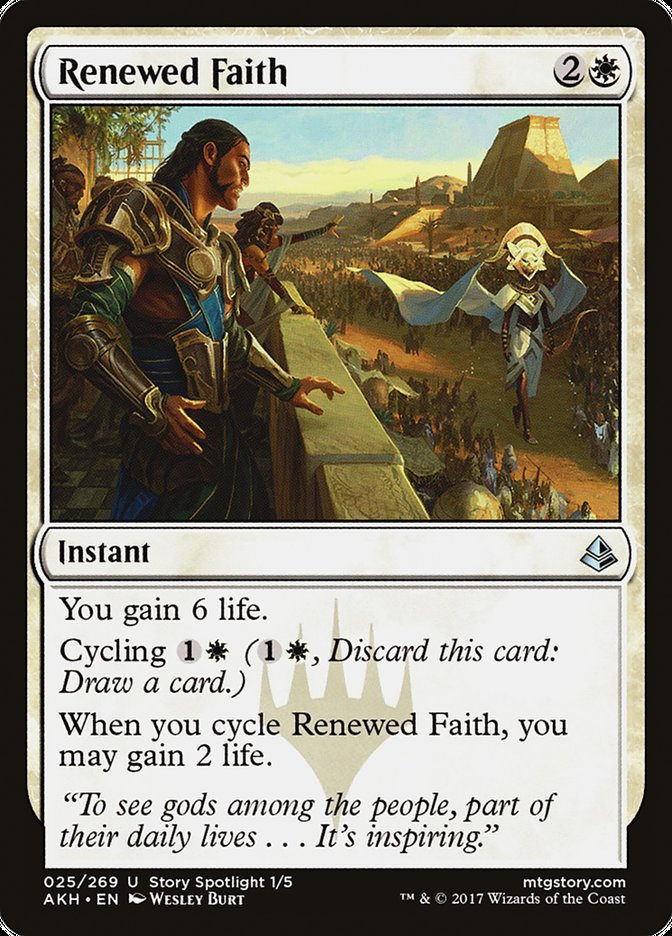 Renewed Faith [Amonkhet] | Rock City Comics
