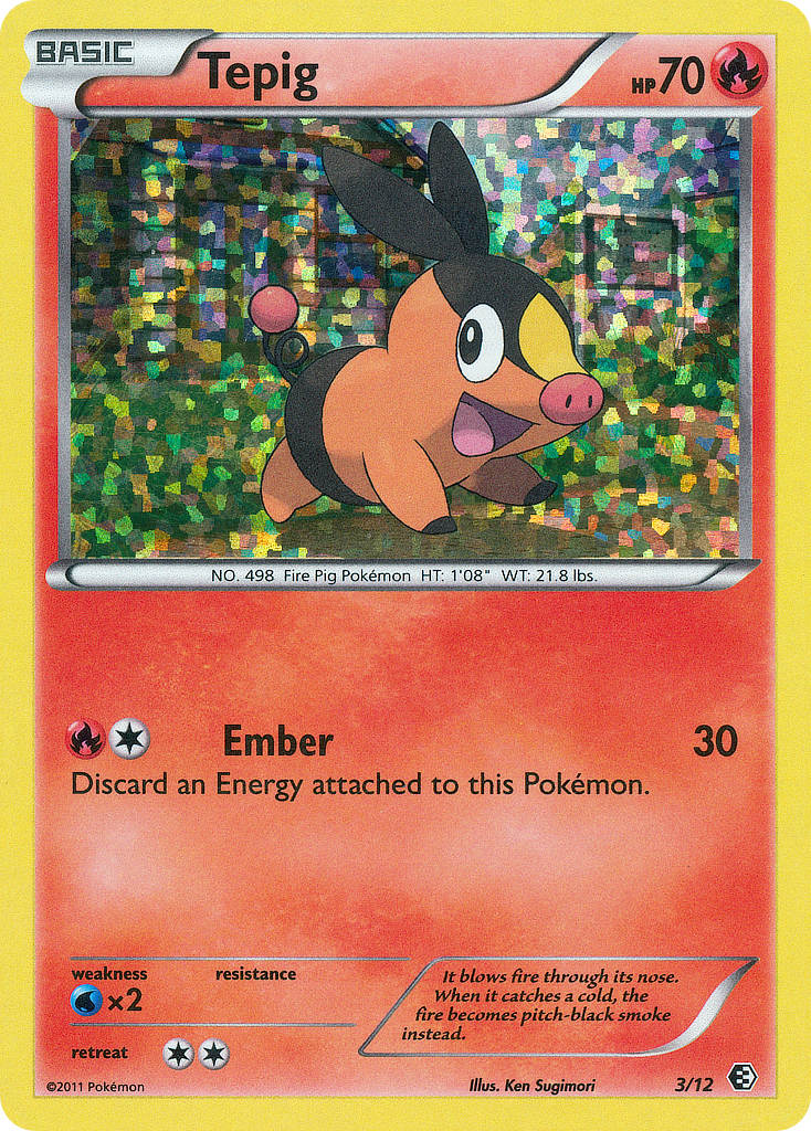 Tepig (3/12) [McDonald's Promos: 2011 Collection] | Rock City Comics