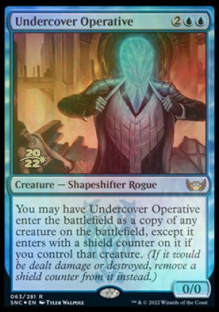 Undercover Operative [Streets of New Capenna Prerelease Promos] | Rock City Comics