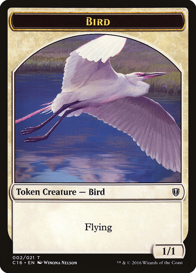 Bird (002/021) [Commander 2016 Tokens] | Rock City Comics