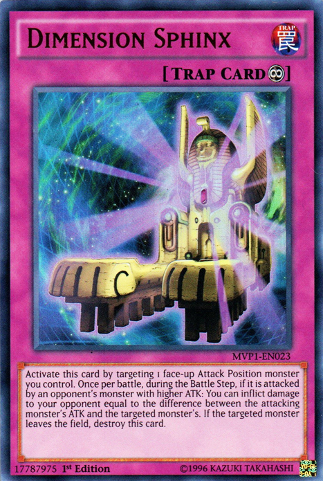 Dimension Sphinx [MVP1-EN023] Ultra Rare | Rock City Comics