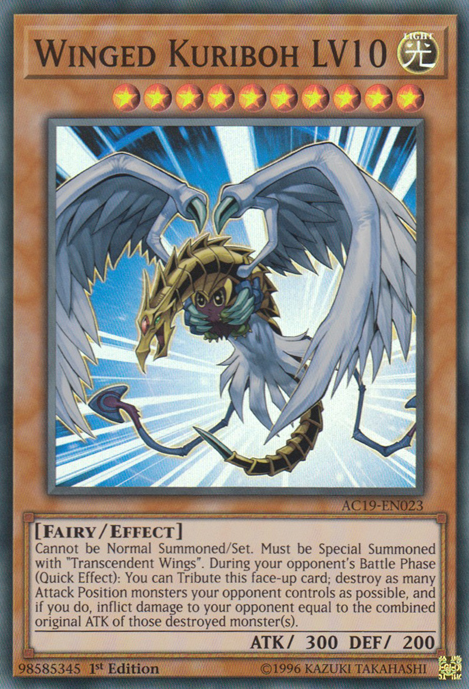 Winged Kuriboh LV10 [AC19-EN023] Super Rare | Rock City Comics