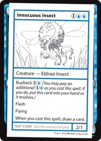 Innocuous Insect (2021 Edition) [Mystery Booster Playtest Cards] | Rock City Comics