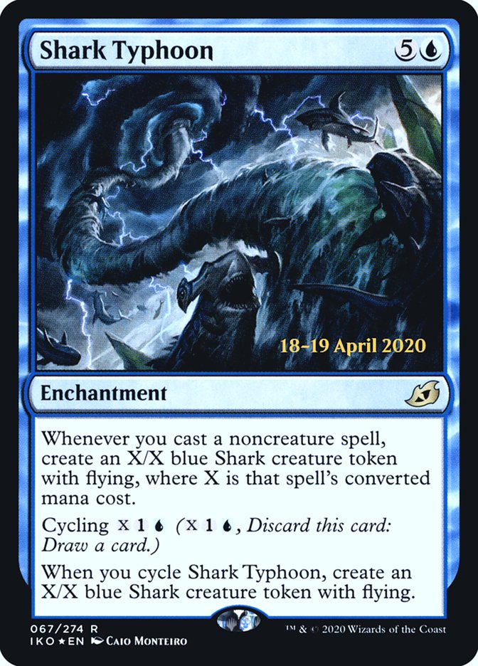 Shark Typhoon  [Ikoria: Lair of Behemoths Prerelease Promos] | Rock City Comics