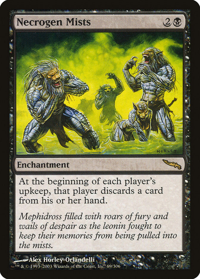 Necrogen Mists [Mirrodin] | Rock City Comics