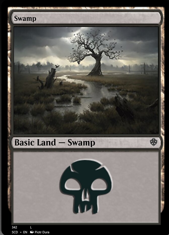 Swamp (342) [Starter Commander Decks] | Rock City Comics