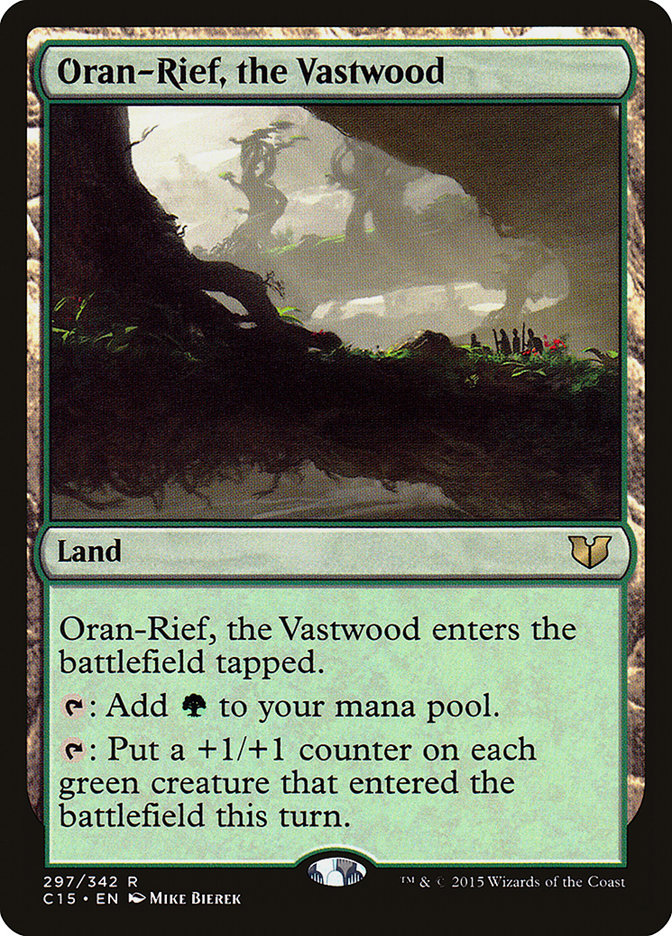 Oran-Rief, the Vastwood [Commander 2015] | Rock City Comics