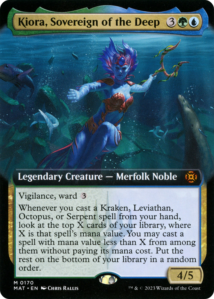 Kiora, Sovereign of the Deep (Extended Art) [March of the Machine: The Aftermath] | Rock City Comics