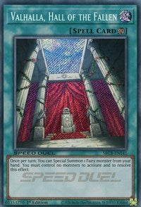 Valhalla, Hall of the Fallen (Secret) [SBCB-EN141] Secret Rare | Rock City Comics