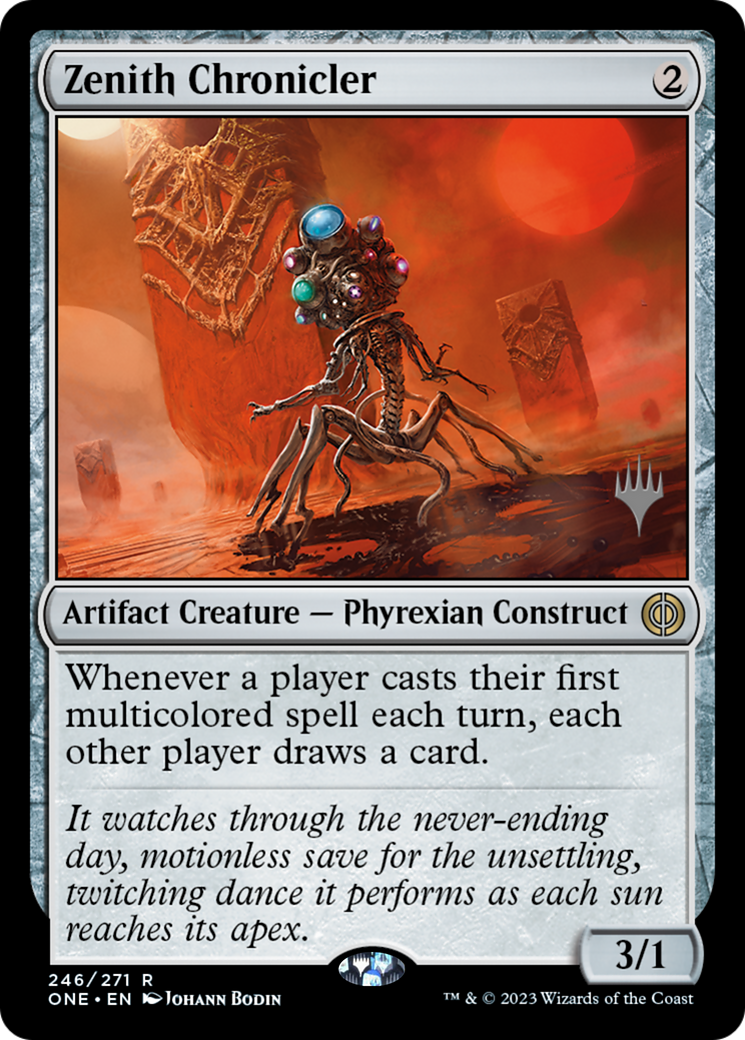 Zenith Chronicler (Promo Pack) [Phyrexia: All Will Be One Promos] | Rock City Comics