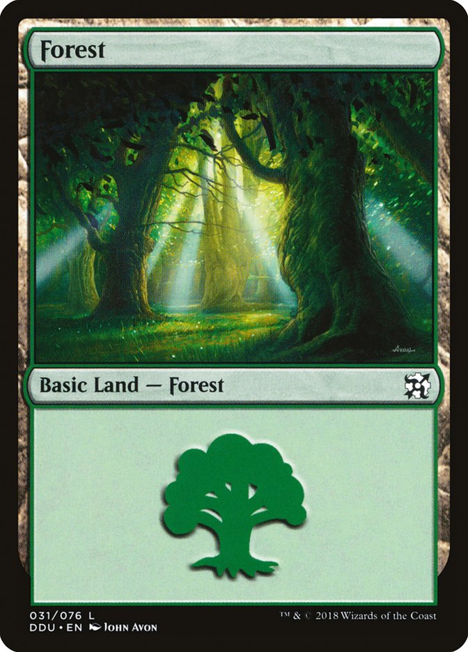 Forest (31) [Duel Decks: Elves vs. Inventors] | Rock City Comics